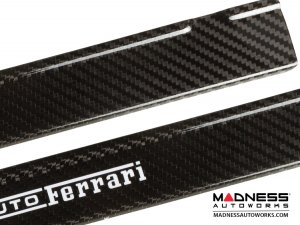 FIAT 500 Door Sills - Carbon Fiber - 695 ABARTH Tributo Ferrari